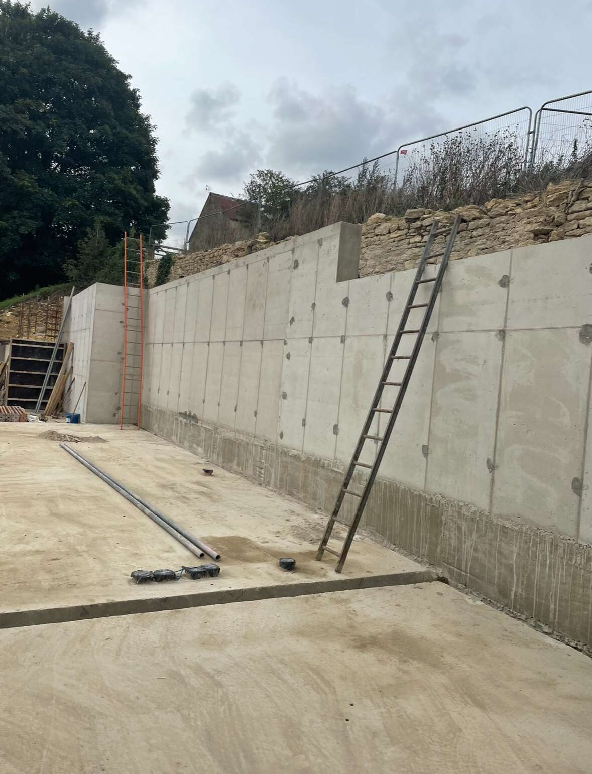 retaining wall builder project